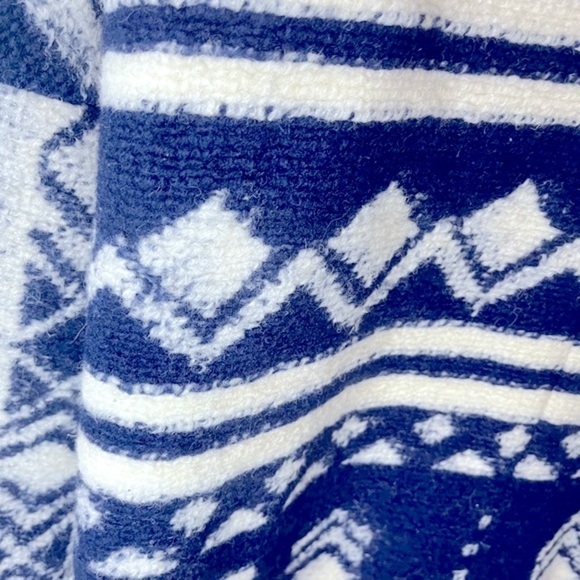 Forever 21 Navy White Wool Blend Blazer - Picture 7 of 8